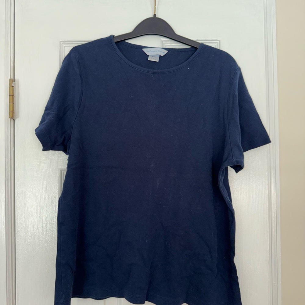 The Company Store Navy Blue Women's Top